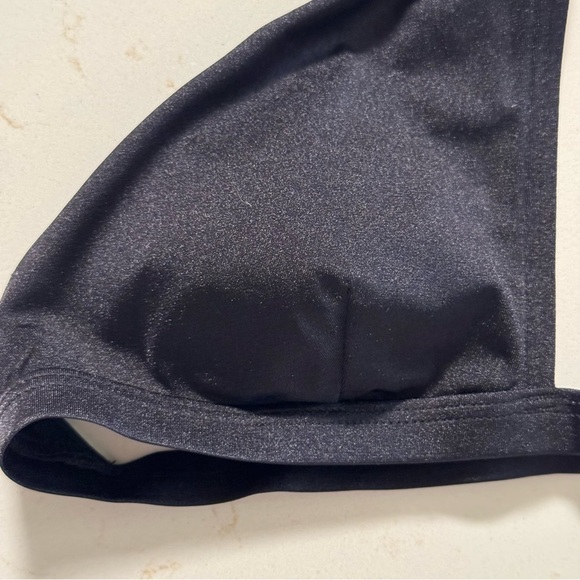Victoria’s Secret Black Bikini Top SIZE Small - Picture 4 of 8